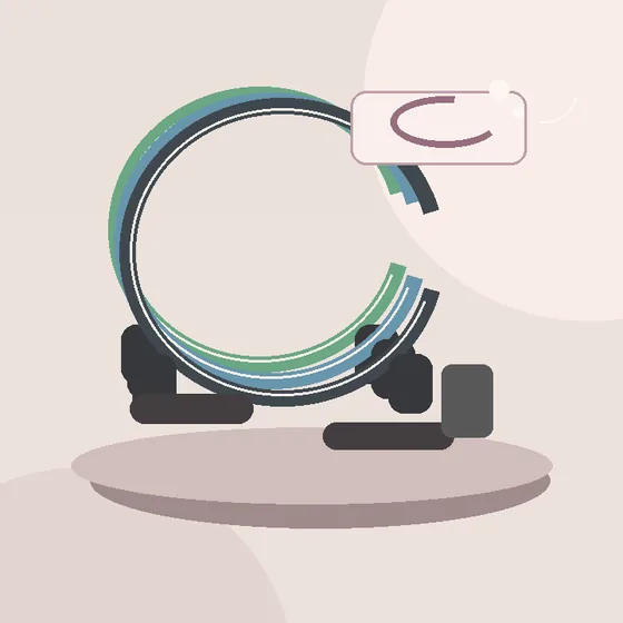 Illustration: InnovaGoods Tribainer – Widerstandsband-Set (Variante)